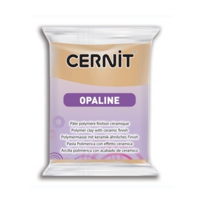 Pacote de massa polimérica Cernit Opaline em cor bege clara
