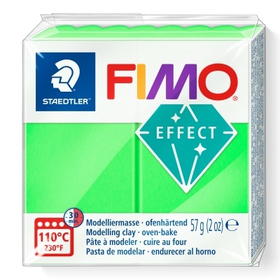 Pasta de modelar verde FIMO EFFECT Staedtler 57g