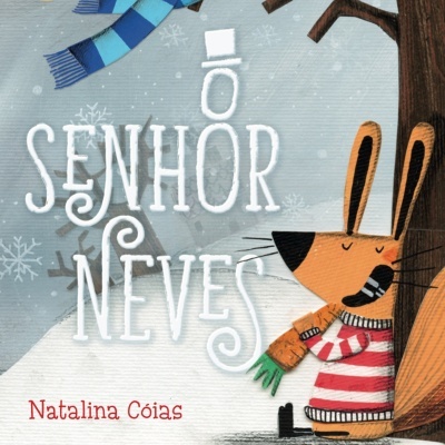 Capa de livro infantil com título e ilustração de rato com camisola de riscas