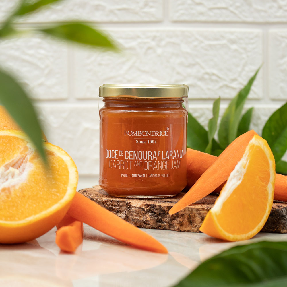 Doce Artesanal de Cenoura e Laranja Doce Artesanal de Cenoura e Laranja