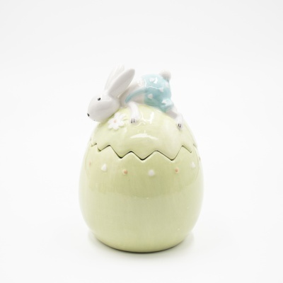 Ovo de Cerâmica com Sortido de Amêndoas🐰