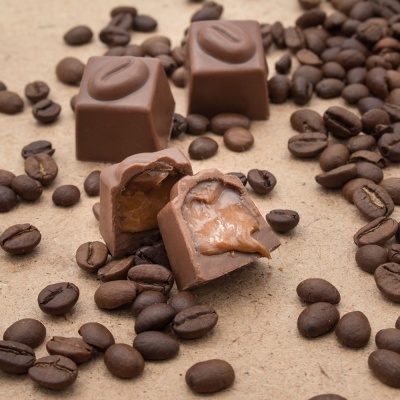 Bombons com Recheio de Café