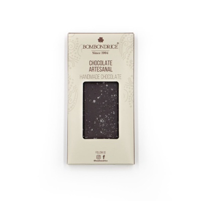 Tablete de Chocolate Negro 70% com Flor de Sal