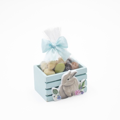 🐰 Caixa de Madeira com Sortido de Amêndoas