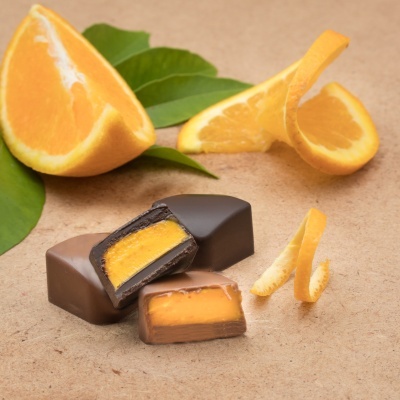 Bombons com Recheio de Laranja