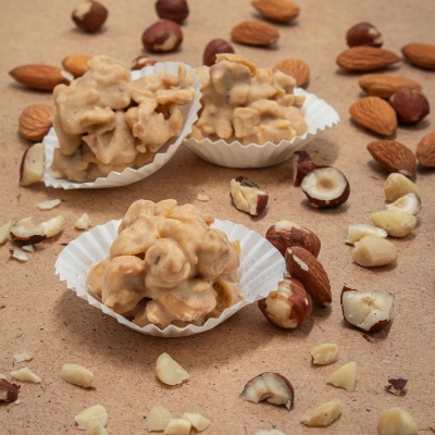 Crocante de Avelã e Amêndoa