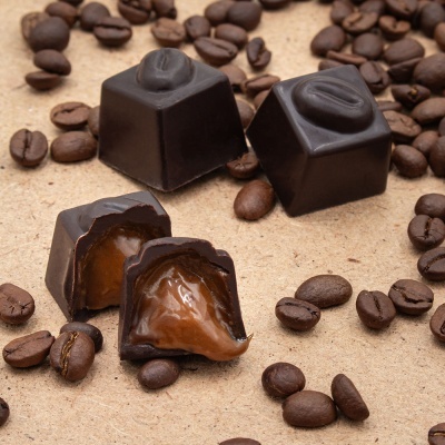 Bombons com Recheio de Café