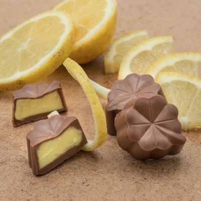 Bombons com Recheio de Limão Bombons com Recheio de Limão