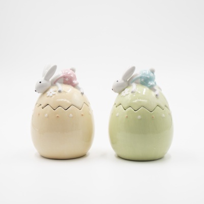 Ovo de Cerâmica com Sortido de Amêndoas🐰