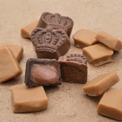 Bombons com Recheio de Caramelo