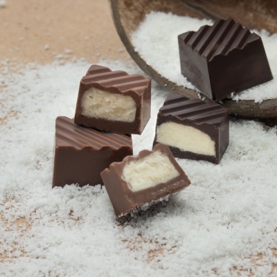 Bombons com Recheio de Coco