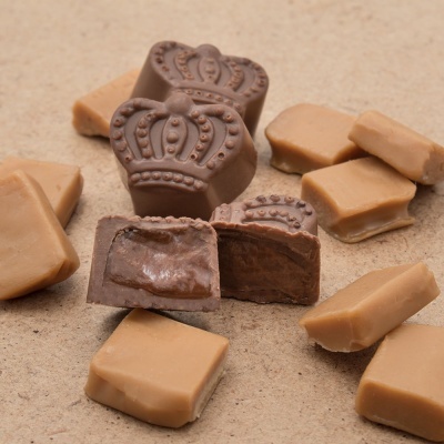 Bombons com Recheio de Caramelo