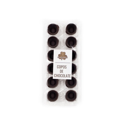 Copos de Chocolate Negro