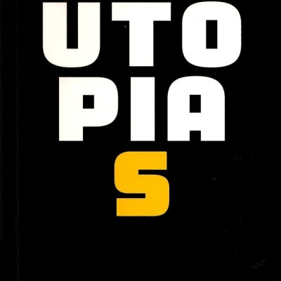 Capa de livro preta com título em branco e amarelo e texto sobre autor e tradução