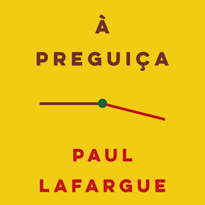 Capa de livro amarela com texto em castanho e vermelho