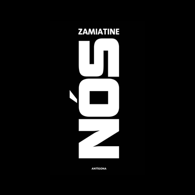 Capa de livro preta com texto branco vertical