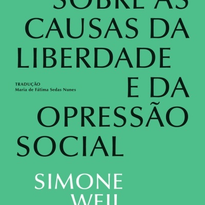 Capa verde de livro com título e autor em texto preto e branco