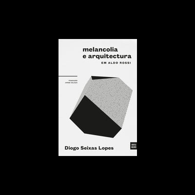 Capa de livro branca com texto preto e design gráfico abstrato preto e cinza