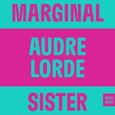 Capa de livro com texto colorido e selo Orfeu Negro