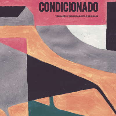 Capa de livro abstrata com título Pesadelo em Ar Condicionado de Henry Miller.