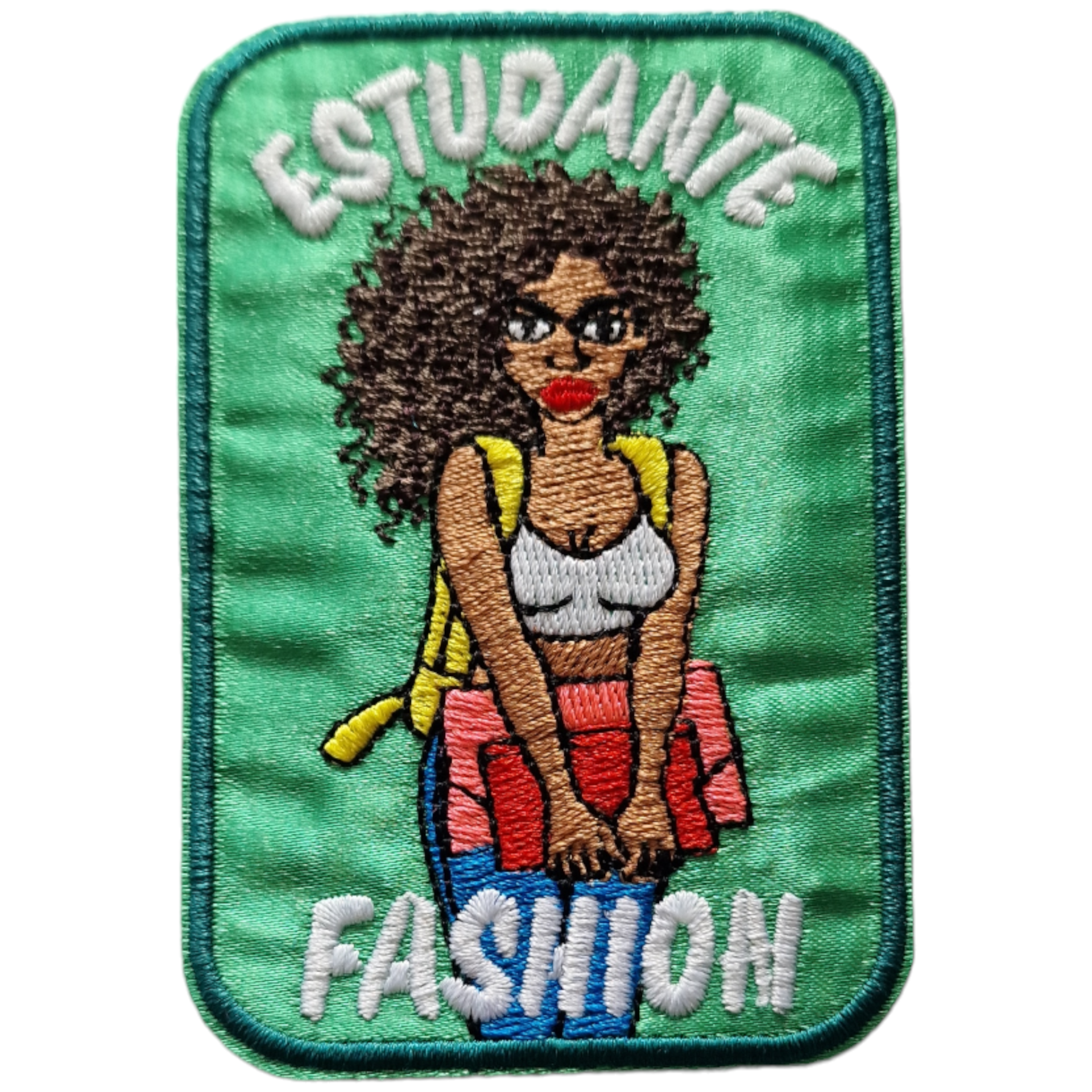 Emblema Estudante FASHION Morena