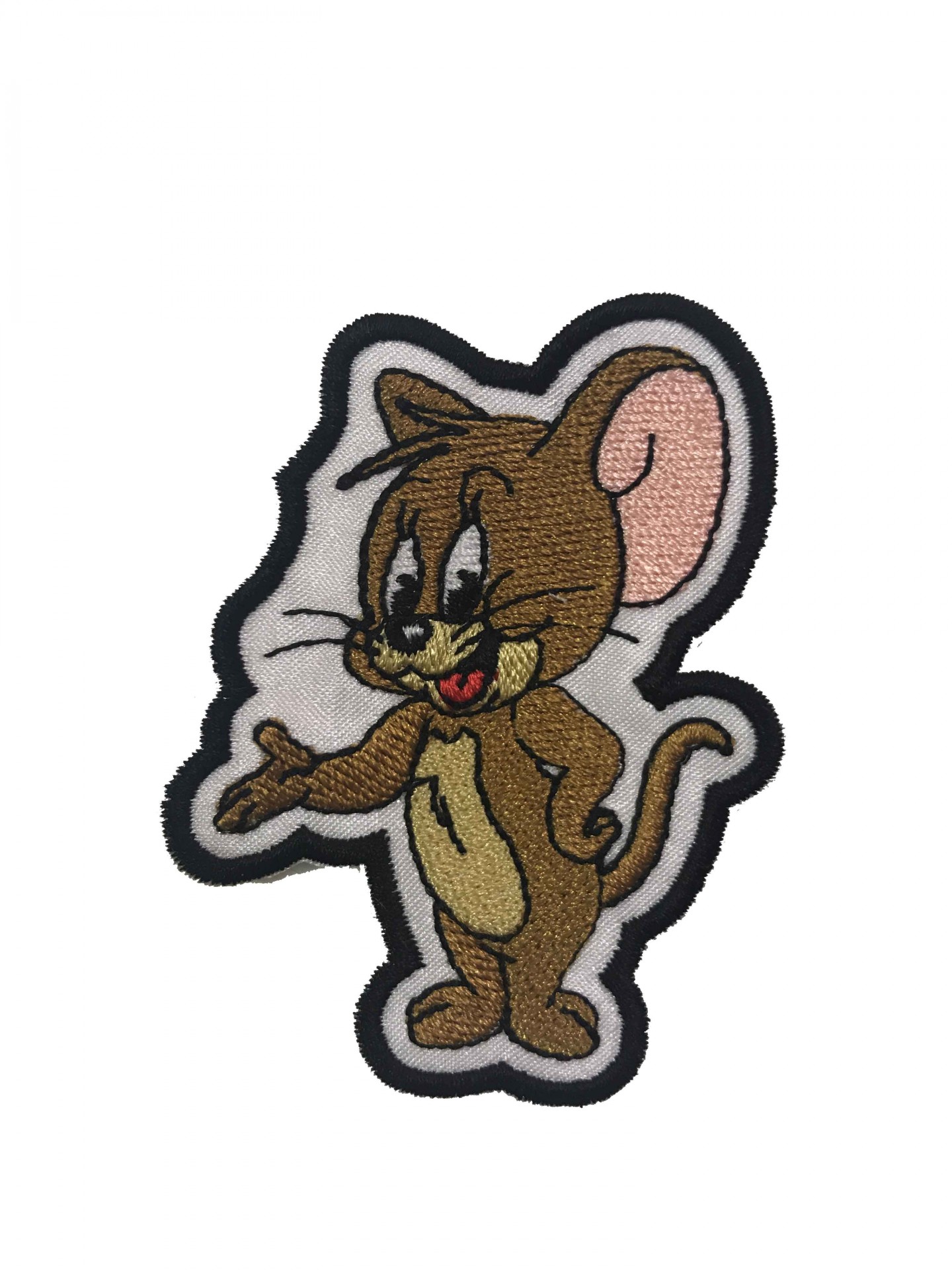 Patch bordado do personagem Jerry do desenho animado