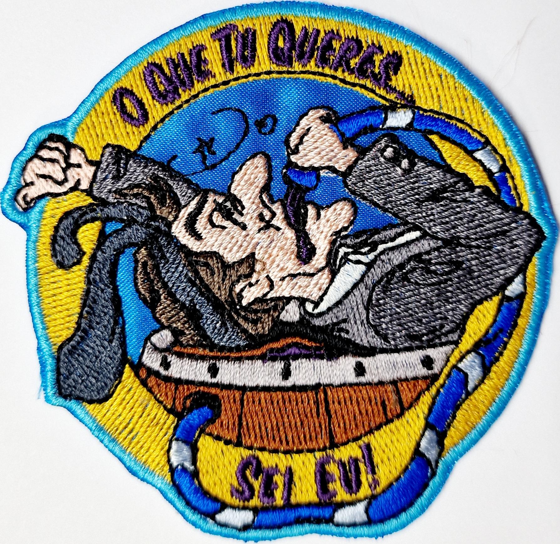 Emblema O que tu queres sei eu!