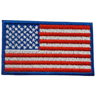 Patch bordado da bandeira dos Estados Unidos