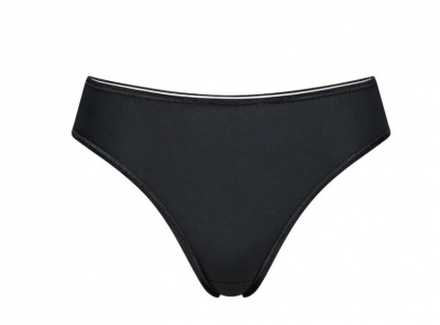calcinha preta lisa com elástico