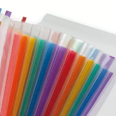 Organizador de documentos expansível colorido com divisórias de plástico