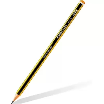 Lápis Staedtler Mars Lumograph HB preto e amarelo