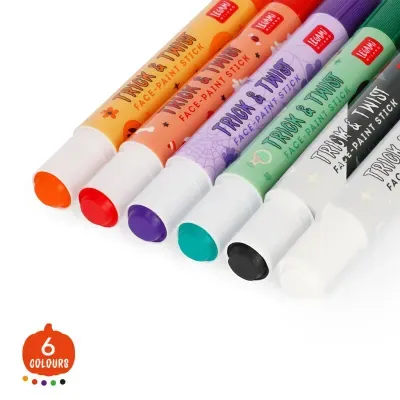 Sticks de pintura facial coloridos Trick & Twist.