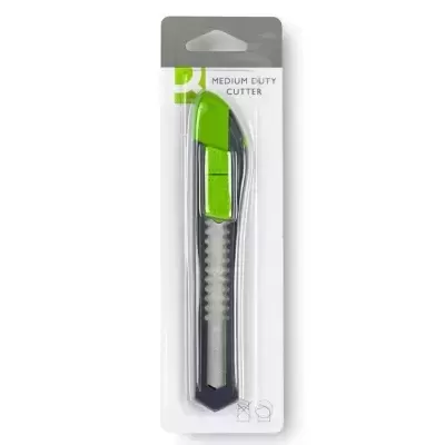 Cortador médio em embalagem plástica com texto MEDIUM DUTY CUTTER