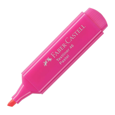 Marcador fluorescente rosa FABER-CASTELL Textliner 46 Pastel