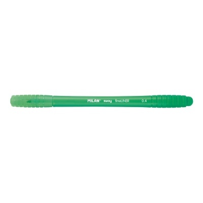 Caneta fina verde MILAN Sway fineliner 0.4 com tampa