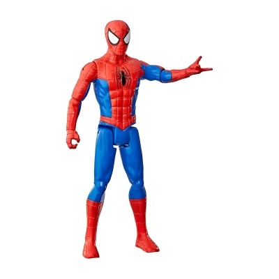 Boneco Homem-Aranha vermelho e azul articulado