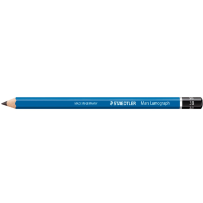 Lápis STAEDTLER Mars Lumograph 3B azul com ponta preta