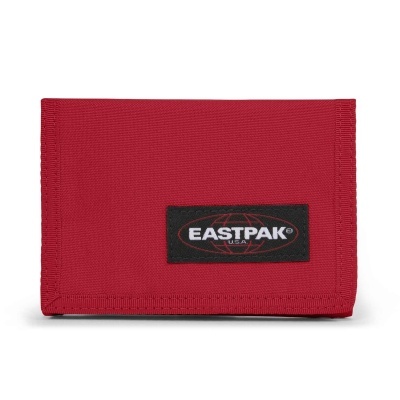 Carteira vermelha Eastpak com etiqueta preta