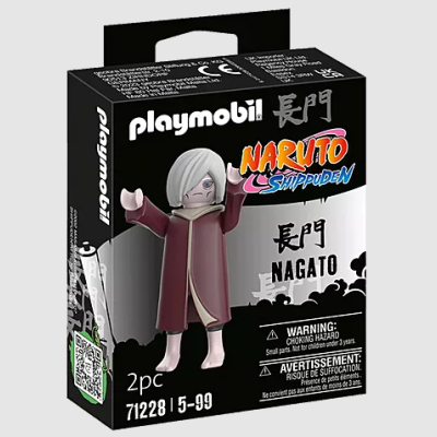 Caixa preta Playmobil Naruto Shippuden com figura Nagato