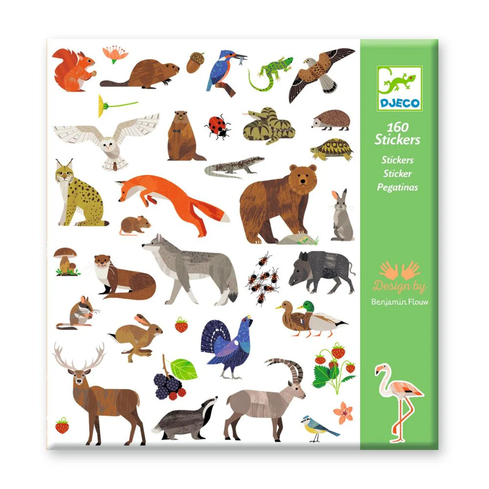 Autocolantes Fauna | Djeco Autocolantes Fauna | Djeco