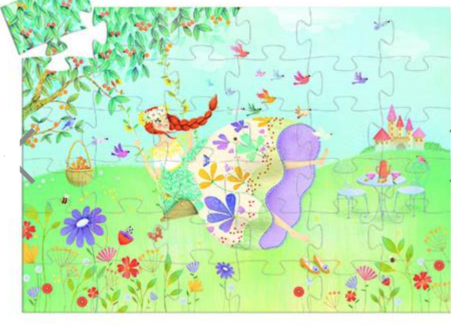 Puzzle Princesa da Primavera | Djeco Puzzle Princesa da Primavera | Djeco