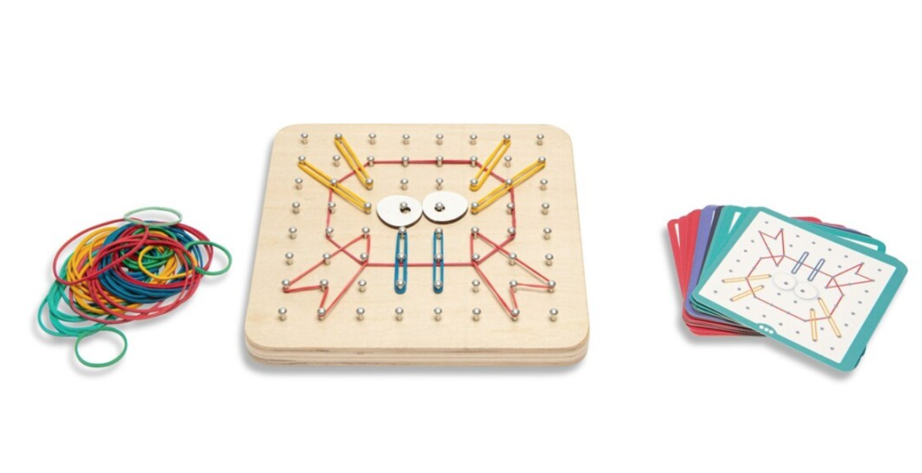 Jogo de Elásticos de Madeira | BS Toys Jogo de Elásticos de Madeira | BS Toys