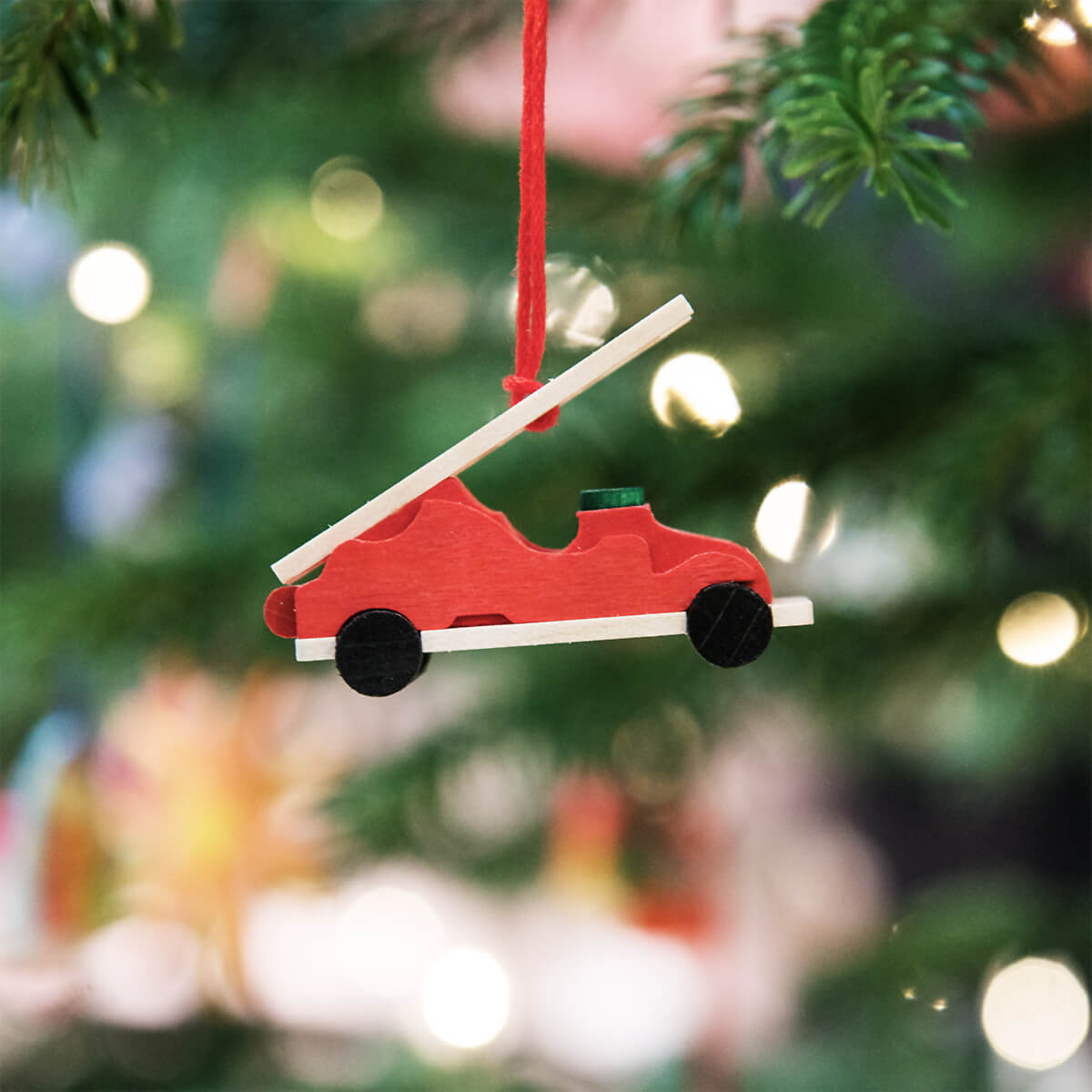 Carro de Bombeiros | Ornamento | Enfeite de Natal Carro de Bombeiros | Ornamento | Enfeite de Natal