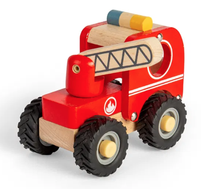 Camião de Bombeiros Pequeno| BigJigs Camião de Bombeiros Pequeno| BigJigs