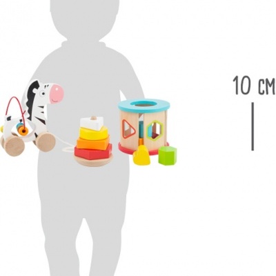 Rodari, Puxar & Empurrar, Empilhar | 3 Jogos Habilidades Motoras