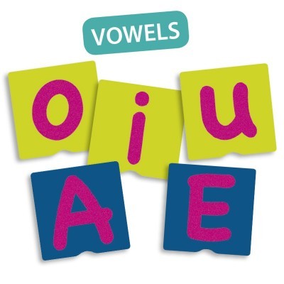 Cartões Tátil de Letras e Pontuação - Akros