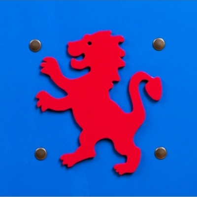 Escudo Azul de Cavaleiro/a