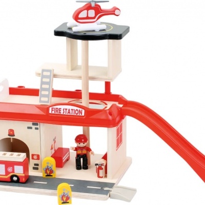 Quartel dos Bombeiros com Acessórios | Smallfoot
