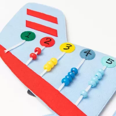 Avião de Viagem | Livro Sensorial | Quiet Book