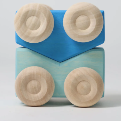 Carro empilhável azul| Grimm's